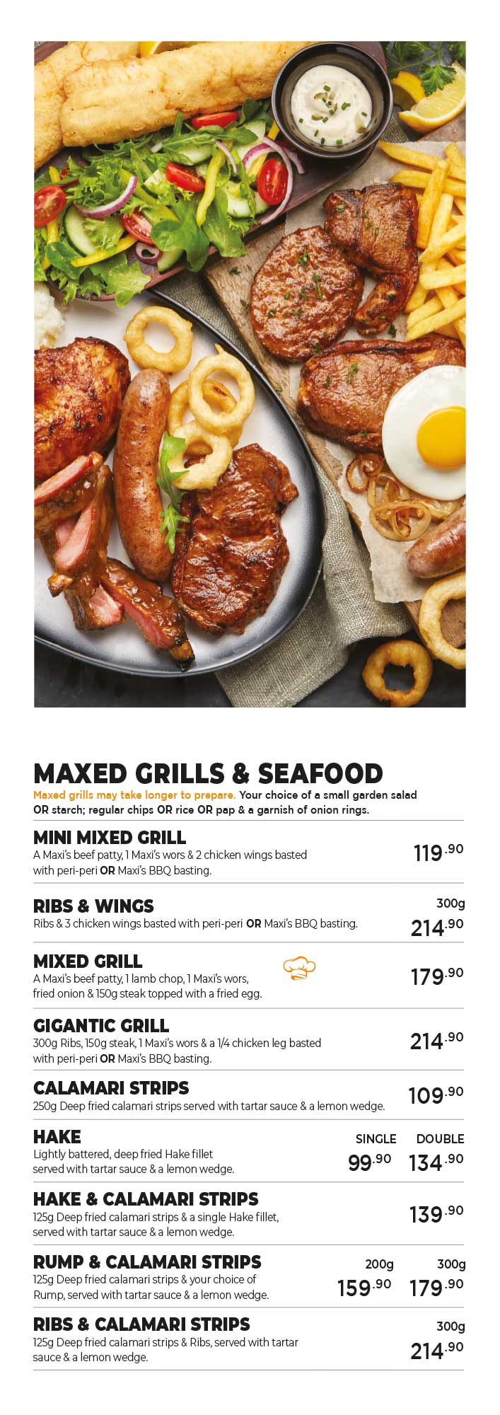 Maxi's Maxed Grills & Seafood